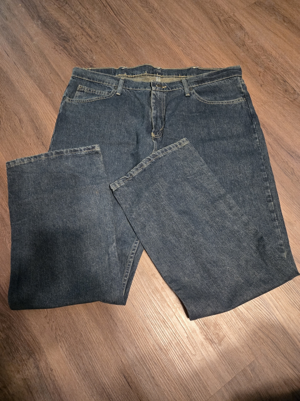 Magellan Outdoors Men's Dark Blue Bootcut Jeans 40x32 Nwt